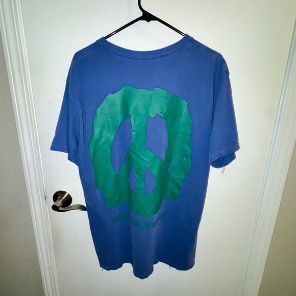 *FLAWS* Mac Miller Macadelic Blue Graphic T-Shirt - Picture 8 of 12